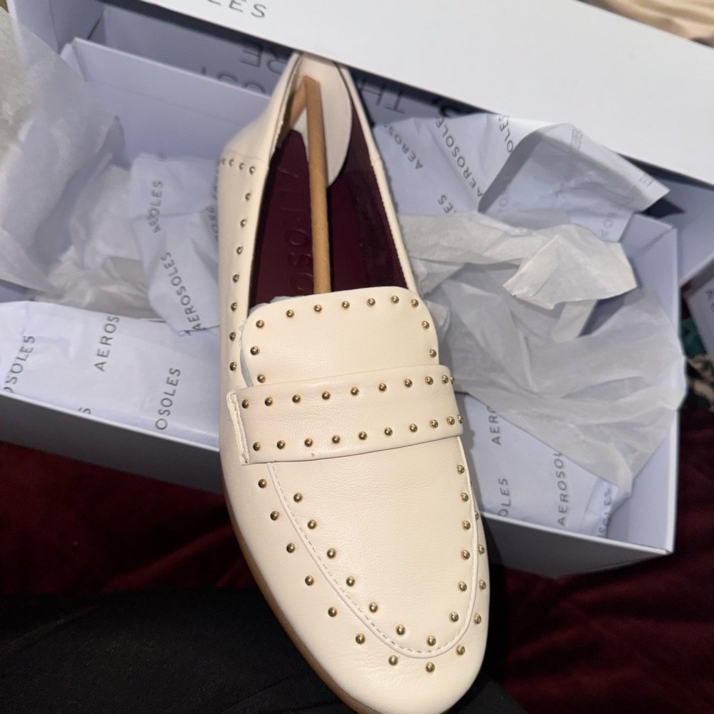 Aerosoles Women's Eggnog studded Loafers